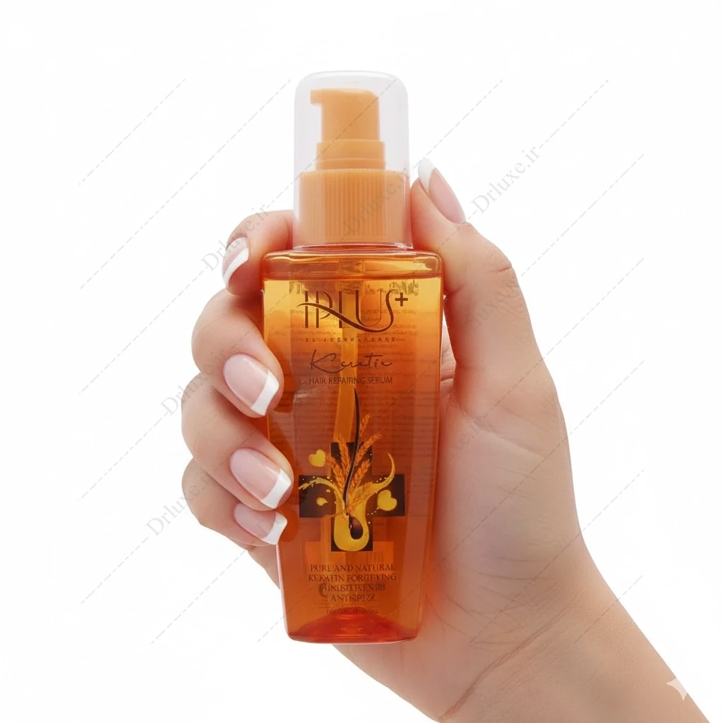 سرم ترمیم کننده موی سر آی پلاس حاوی کراتین